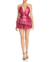 ALICE MCCALL ALICE MCCALL DON'T BE SHY TIERED MINI DRESS,AMD26210