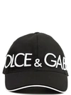 DOLCE & GABBANA DOLCE & GABBANA LOGO BASEBALL CAP