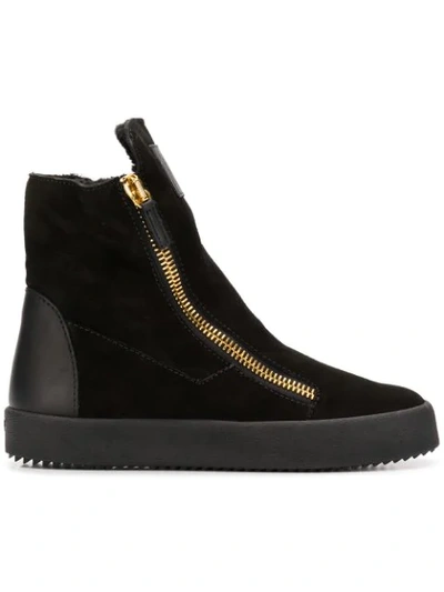 Giuseppe Zanotti 'effie' High-top-sneakers In Black