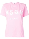 MSGM logo print T-shirt