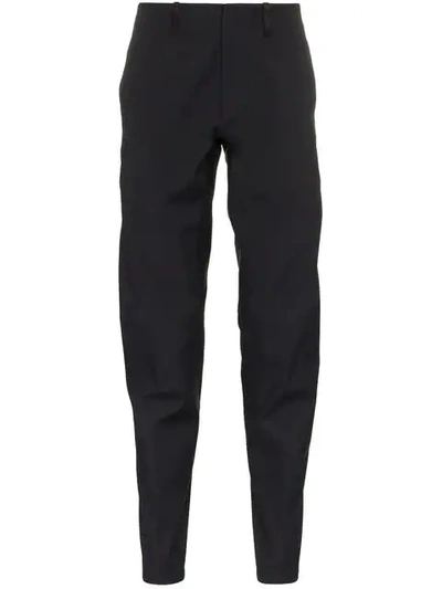 Arc'teryx Indisce Straight Leg Trousers In Black