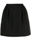 VALENTINO VALENTINO FLARED MINI SKIRT - BLACK