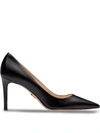 Prada Classic Pointed Pumps In Black