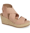 EILEEN FISHER 'WILLOW' ESPADRILLE WEDGE SANDAL,WILLOW-WL