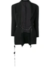 YOHJI YAMAMOTO YOHJI YAMAMOTO TAILORED JACKET - BLACK