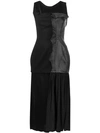 YOHJI YAMAMOTO PANELLED BODICE DRESS