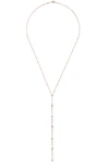 ANITA KO 18-KARAT ROSE GOLD DIAMOND NECKLACE