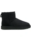Ugg Classic Mini Ii Shearling Boots In Black