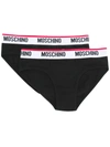 MOSCHINO TWO-PACK LOGO BRIEFS