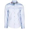 GUCCI MEN'S LONG SLEEVE SHIRT DRESS SHIRT DUKE SERPENTE,433550 Z3898 4850 42