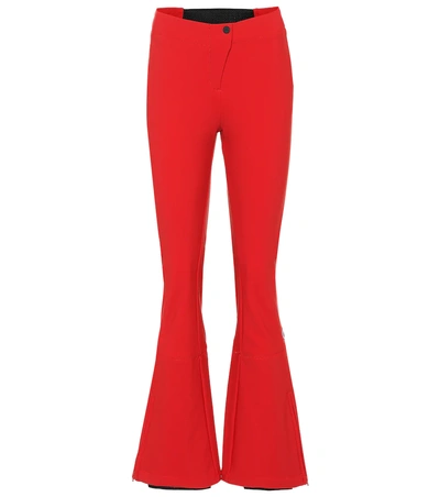 Fusalp Tipi Ii Flared Ski Trousers In Red
