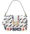 FENDI FENDI MANIA Baguette shoulder bag,P00354125
