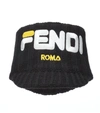 FENDI FENDI MANIA alpaca-blend headband,P00357010