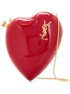 SAINT LAURENT SAINT LAURENT HEART SHOULDER BAG - RED