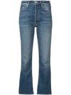 MOTHER TRIPPER CROPPED JEANS