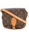 LOUIS VUITTON LOUIS VUITTON VINTAGE CARTOUCHIERE PM SHOULDER BAG - BROWN