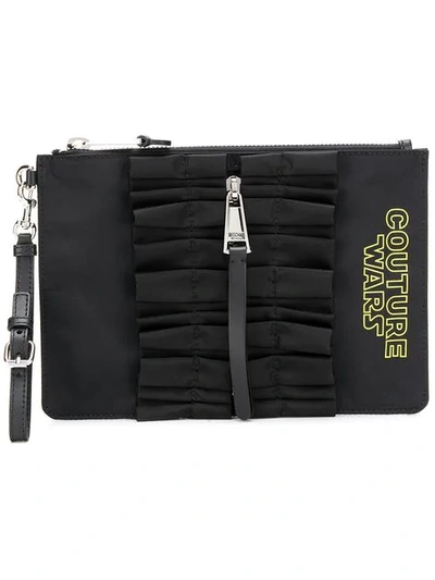 Moschino Couture Wars Belt Bag In Black