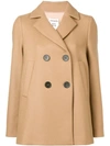 SEMICOUTURE SEMICOUTURE DOUBLE BREASTED COAT - NEUTRALS