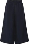 MOTHER OF PEARL MOTHER OF PEARL WOMAN MINOS TEXTURED-WOOL CULOTTES STORM BLUE,3074457345617463340