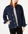 CALVIN KLEIN JEANS EST.1978 COTTON DENIM TRUCKER JACKET