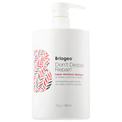 BRIOGEO DON'T DESPAIR, REPAIR! SUPER MOISTURE SHAMPOO FOR DAMAGED HAIR 33.8 OZ/ 1000 ML,P427718