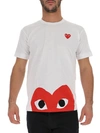 COMME DES GARÇONS PLAY COMME DES GARÇONS PLAY PRINTED HEART T-SHIRT