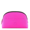 MARC JACOBS MARC JACOBS ZIPPED LOGO COSMETIC BAG