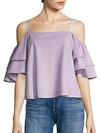 PROSE & POETRY Doreen Off-The-Shoulder Camisole Top,0400096088314