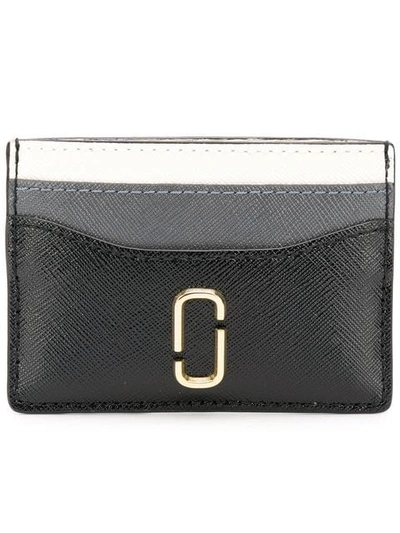 Marc Jacobs Black Snapshort Leather Wallet Case