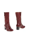 Chloé Ankle Boot In Garnet