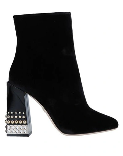 DOLCE & GABBANA ANKLE BOOTS,11573571DG 11