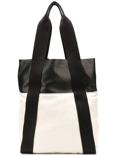Proenza Schouler Leather-panelled Tote - 中性色 In Neutrals