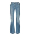 Ermanno Scervino Woman Jeans Blue Size 0 Cotton, Elastomultiester, Elastane In Blue