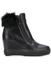 BALDININI WEDGED ANKLE BOOTS