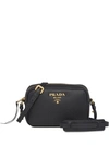 PRADA PEBBLED SHOULDER BAG