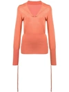 JACQUEMUS FINE KNIT JUMPER