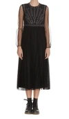 RED VALENTINO RED VALENTINO TULLE DRESS,10752658