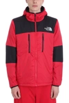 THE NORTH FACE RED NYLON DOWN JACKET,10752994