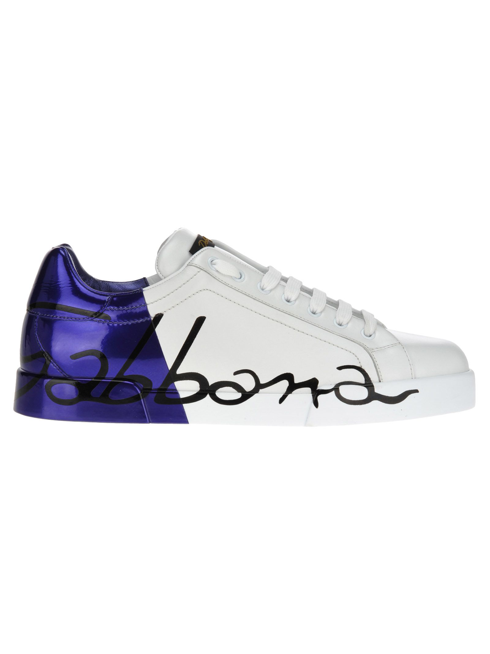dolce gabbana purple sneakers