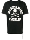 MASTERMIND JAPAN MASTERMIND WORLD PRINTED T-SHIRT - BLACK