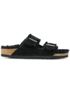 Birkenstock Arizona Mules - Black In Black
