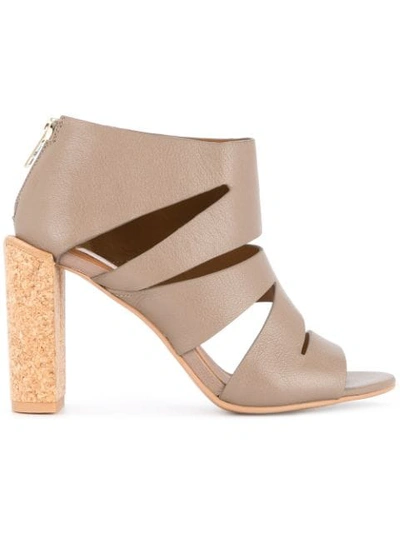 See By Chloé Block Heel Sandals In Brown