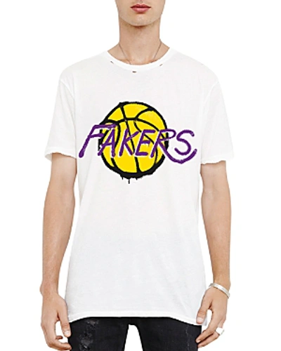 The People Vs Fakers Tee In White