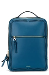 CALPAK Kaya Faux Leather Laptop Backpack,BP1702-SQ