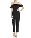FRENCH CONNECTION WHISPER RUFFLE-TRIM JUMPSUIT,7G0Z7