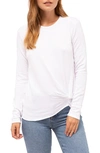 STATESIDE TWIST FRONT FLEECE SWEATSHIRT,130-2640