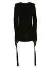 SAINT LAURENT SAINT LAURENT WIDE SLEEVES DRESS