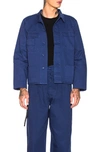 032C 032C BMC WORKERS JACKET IN BLUE,OT2C-MO2