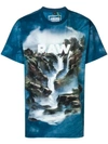 G-STAR RAW RESEARCH CYBER WATER PRINTED T-SHIRT