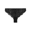Simone Perele Eden Chic Cotton And Floral-lace Bikini Briefs In Black
